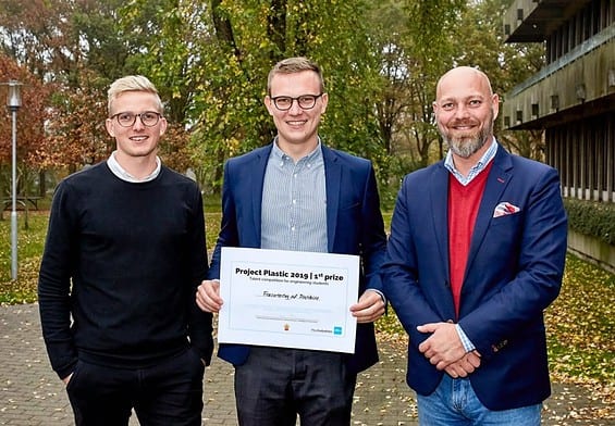 PRESSEMEDDELELSE: En plastsorteringsmaskine sikrede Rasmus og Emil sejren i PROJECT PLASTIC 2019