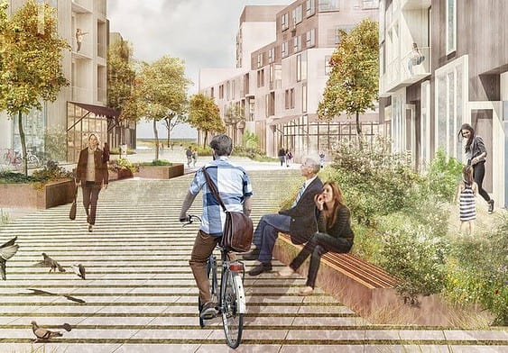 PRESSEMEDDELELSE: Arkitekter udpeget til 500 nye bæredygtige boliger med unik beliggenhed ud til Køge Kyst