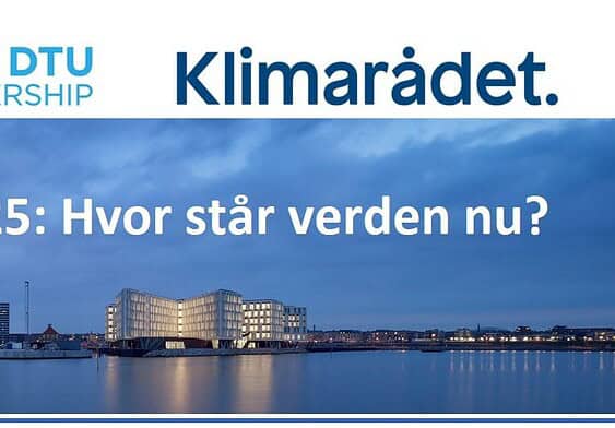 PRESSEMEDDELELSE: COP 25 – hvor står Verden nu?