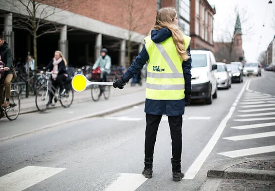 PRESSEMEDDELELSE: 	   Skolepatruljer får bilister til at sætte farten ned