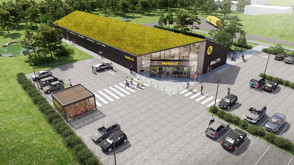 PRESSEMEDDELELSE Netto opfoerer unik og baeredygtig dagligvarebutik PRESSEMEDDELELSE: Netto opfører unik og bæredygtig dagligvarebutik
