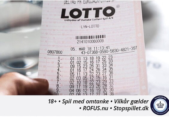 PRESSEMEDDELELSE: Fem danskere blev Lotto millionærer lørdag aften