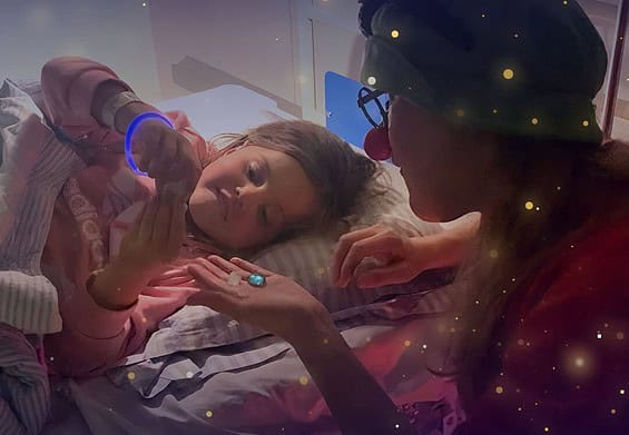PRESSEMEDDELELSE: Indlagte børn får godnatbesøg af Danske Hospitalsklovne