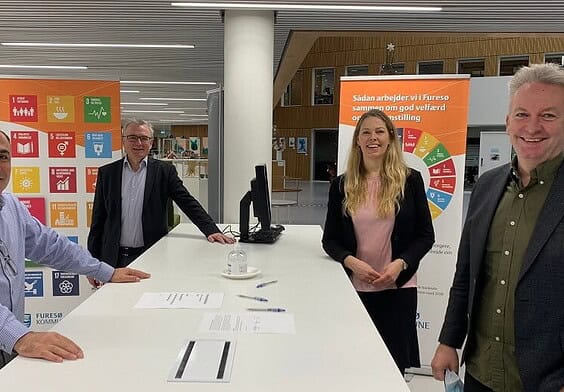 PRESSEMEDDELELSE – Ny partnerskabsaftale mellem erhvervsliv og Furesø Kommune