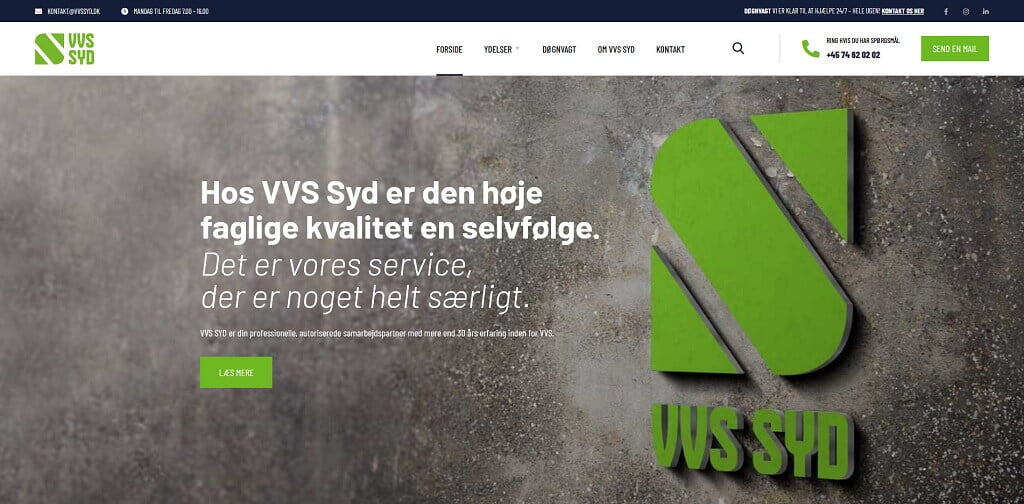 PRESSEMEDDELELSE – Kendt ansigt starter nyt VVS-firma i Sønderjylland