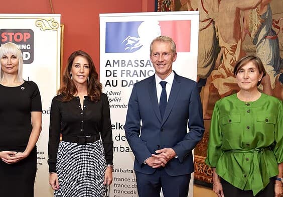 PRESSEMEDDELELSE – Den Tyske Ambassade og Stop Spild Af Mad afholder frokost med fokus på madspild med H.K.H. Prinsesse Marie som æresgæst