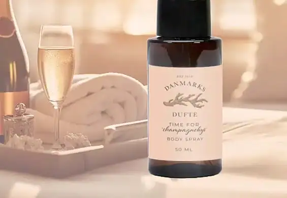 PRESSEMEDDELELSE - Ny duftlancering: ”Time for Champagnekys” fra Danmarks Dufte