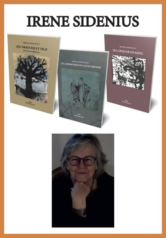 Irene Sidenius afslutter sin trilogi med digtsamlingen Jeg spejler en krig!