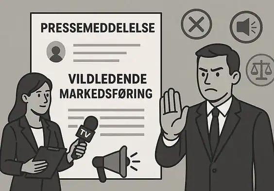 PRESSEMEDDELELSE - Forbrugerombudsmanden indskærper regler om vildledende markedsføring over for Falck