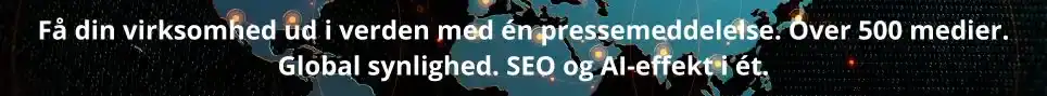 International pressemeddelelse - Banner International pressemeddelelse - Banner