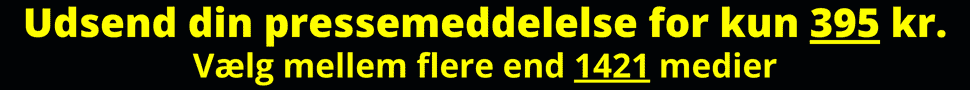 Pressemeddelelse - Banner for udsendelse Pressemeddelelse - Banner for udsendelse